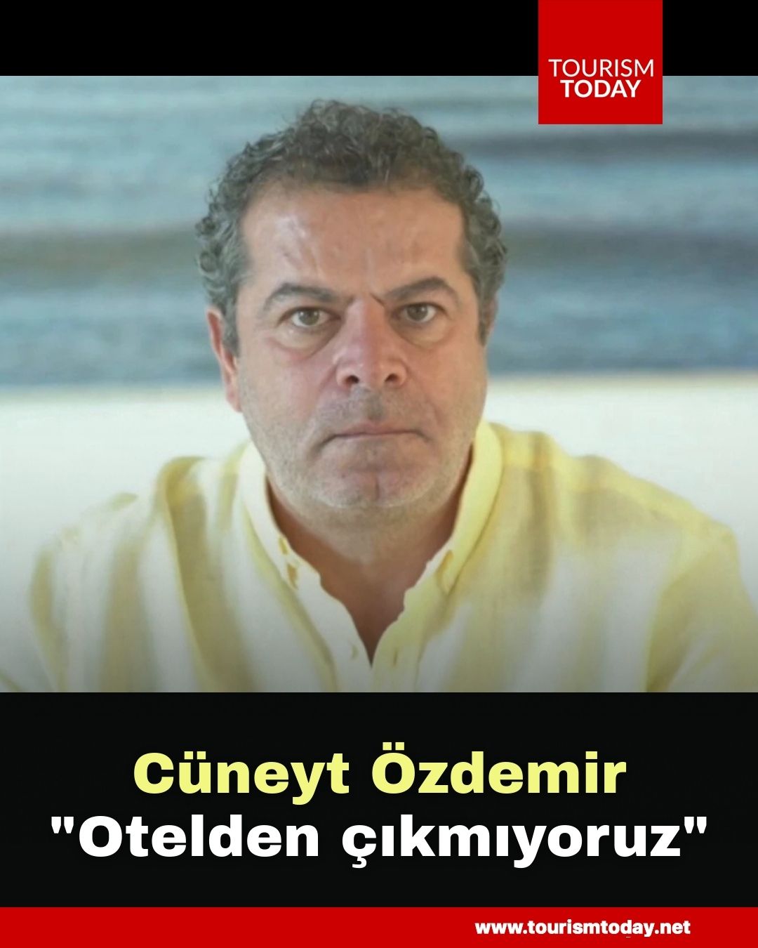 Cüneyt Özdemir: "Otelden çıkmıyoruz"   