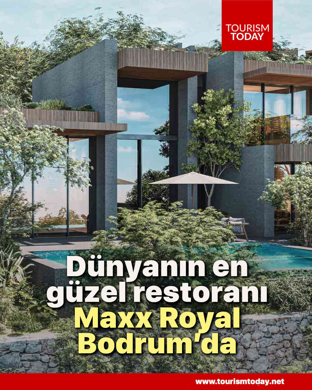 Dünyanın en güzel restoranı, Maxx Royal Bodrum’da