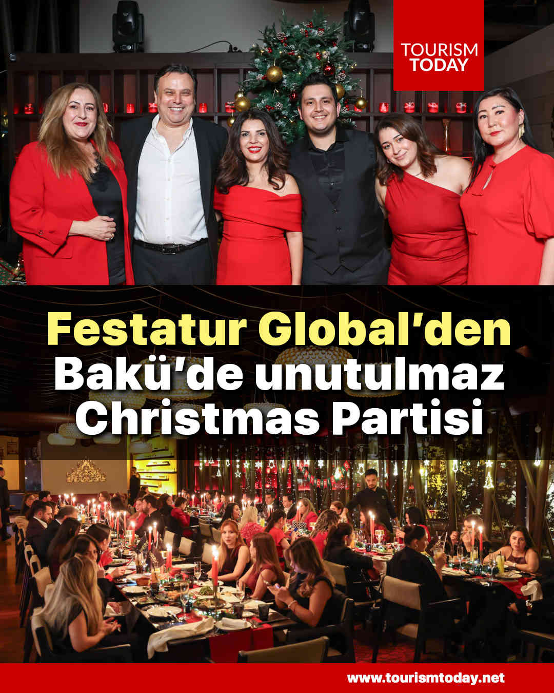 Festatur Global’den Bakü’de unutulmaz Christmas Partisi