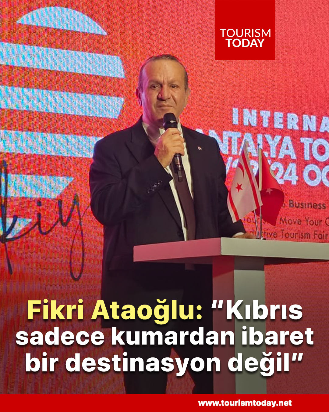 Fikri Ataoğlu: “Kıbrıs sadece kumardan ibaret bir destinasyon değil"