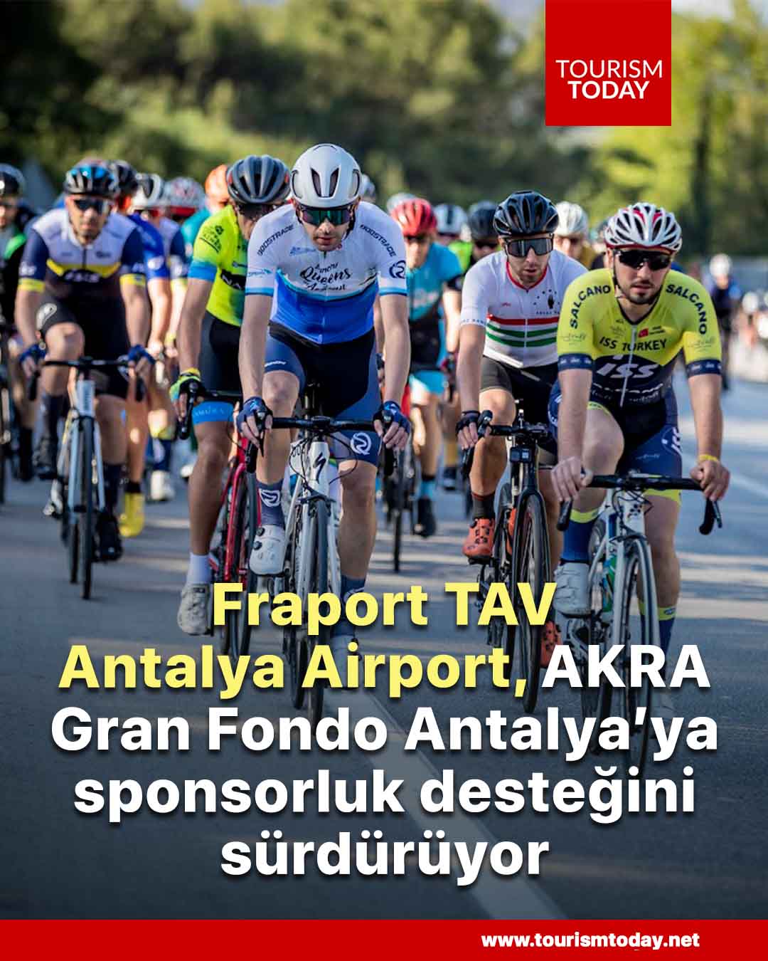 Fraport TAV Antalya Airport, AKRA Gran Fondo Antalya’ya sponsorluk desteğini sürdürüyor