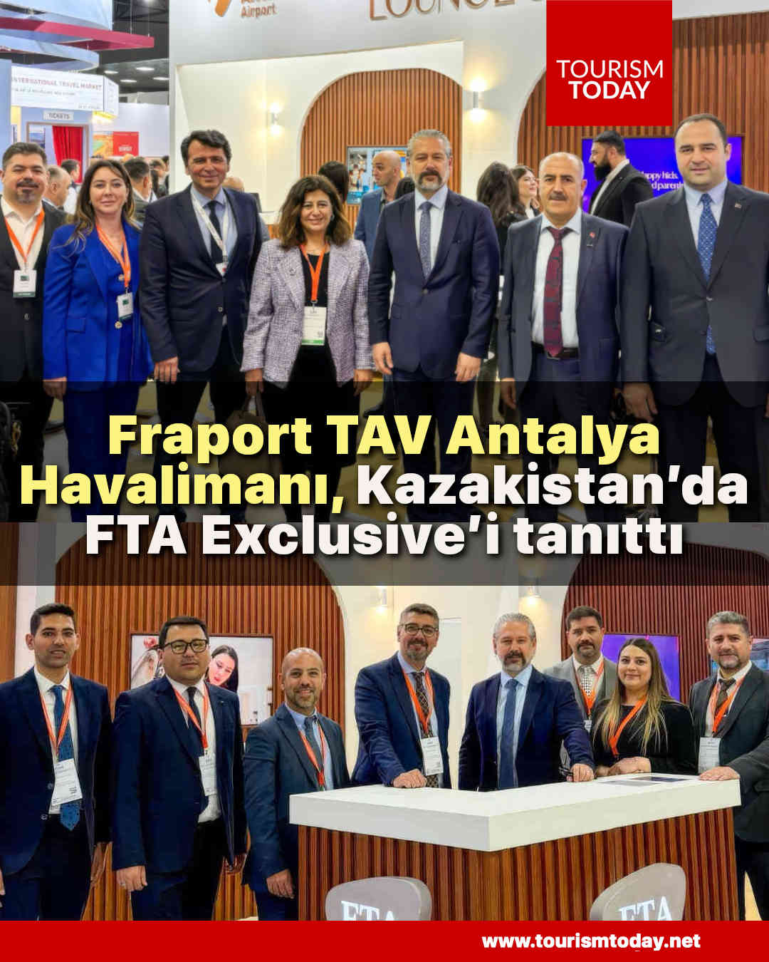 Fraport TAV Antalya Havalimanı, Kazakistan’da FTA Exclusive’i tanıttı