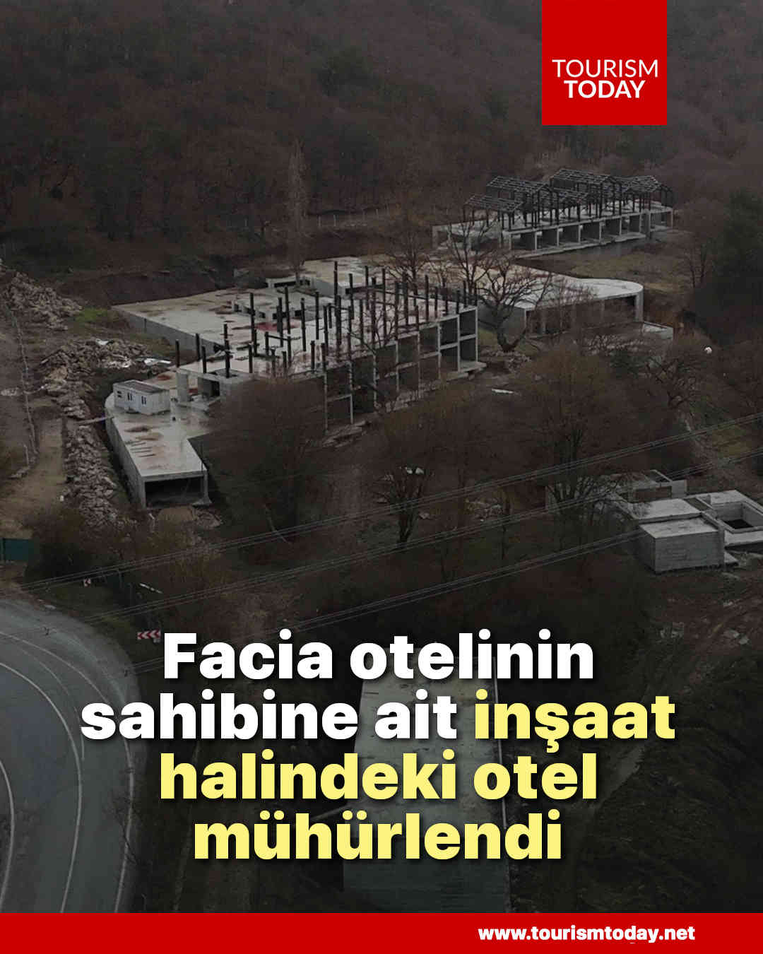 Facia otelinin sahibine ait inşaat halindeki otel, mühürlendi 