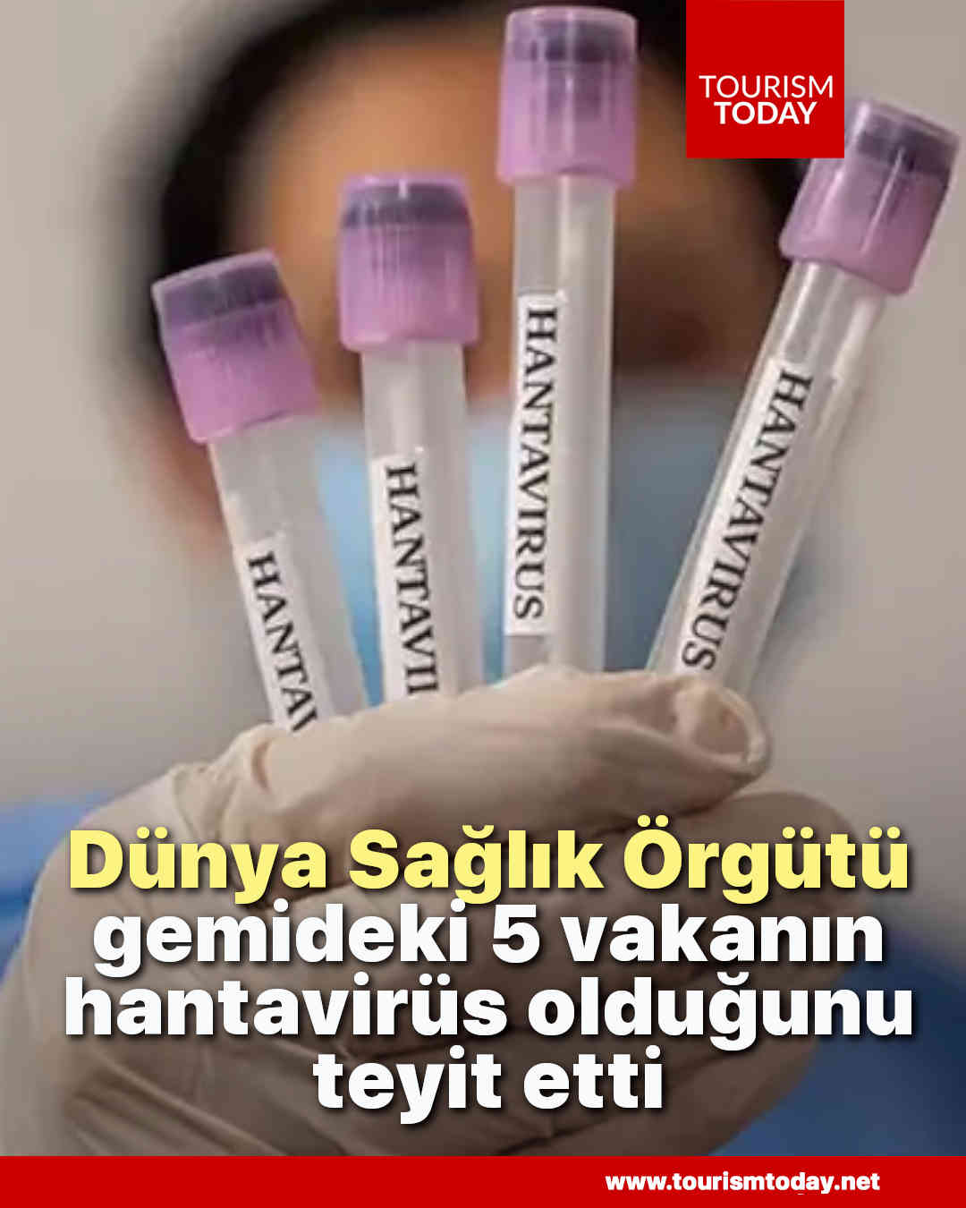 Dünya Sağlık Örgütü, gemideki 5 vakanın hantavirüs olduğunu teyit etti