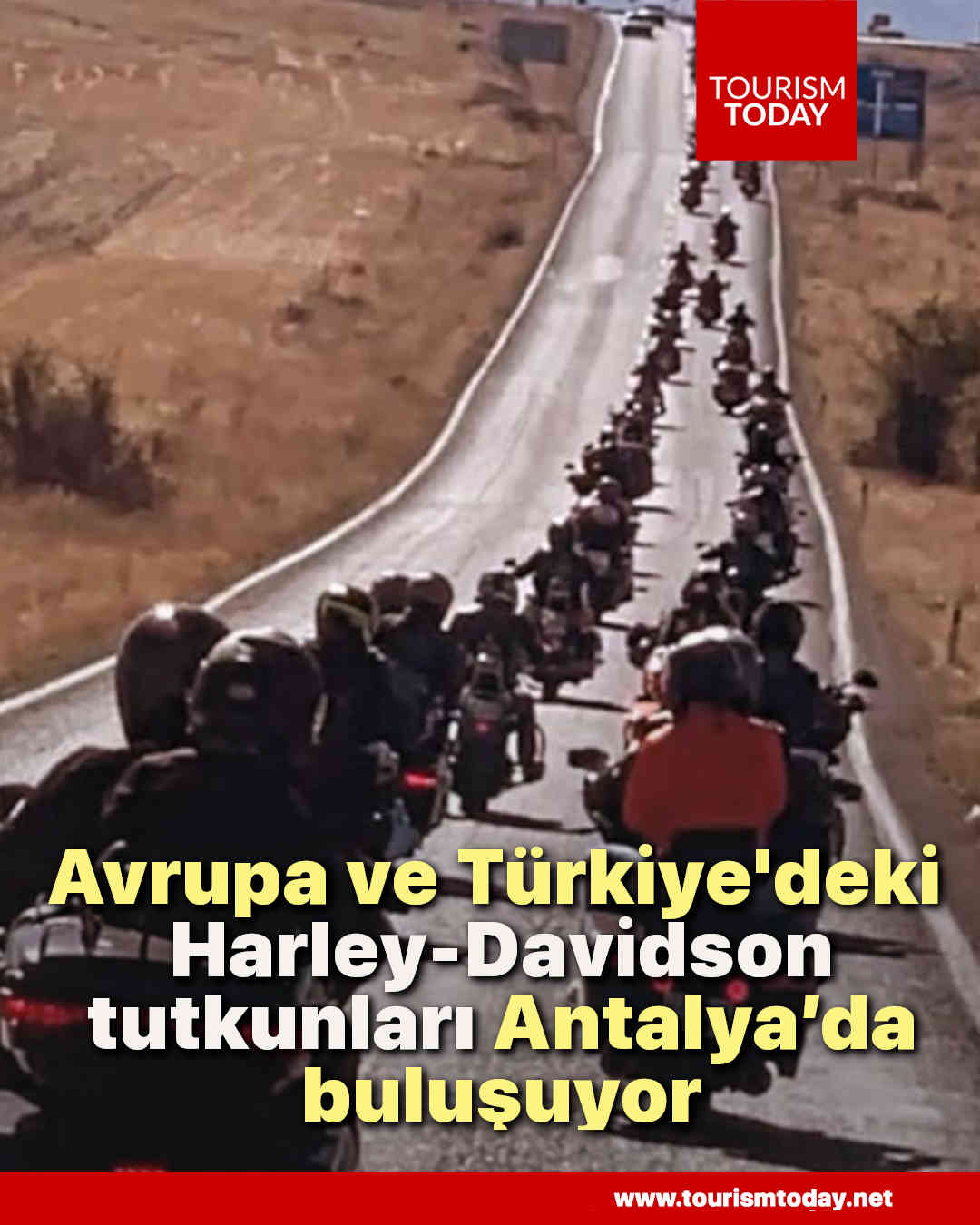 Harley-Davidson tutkunları Antalya’da buluşuyor