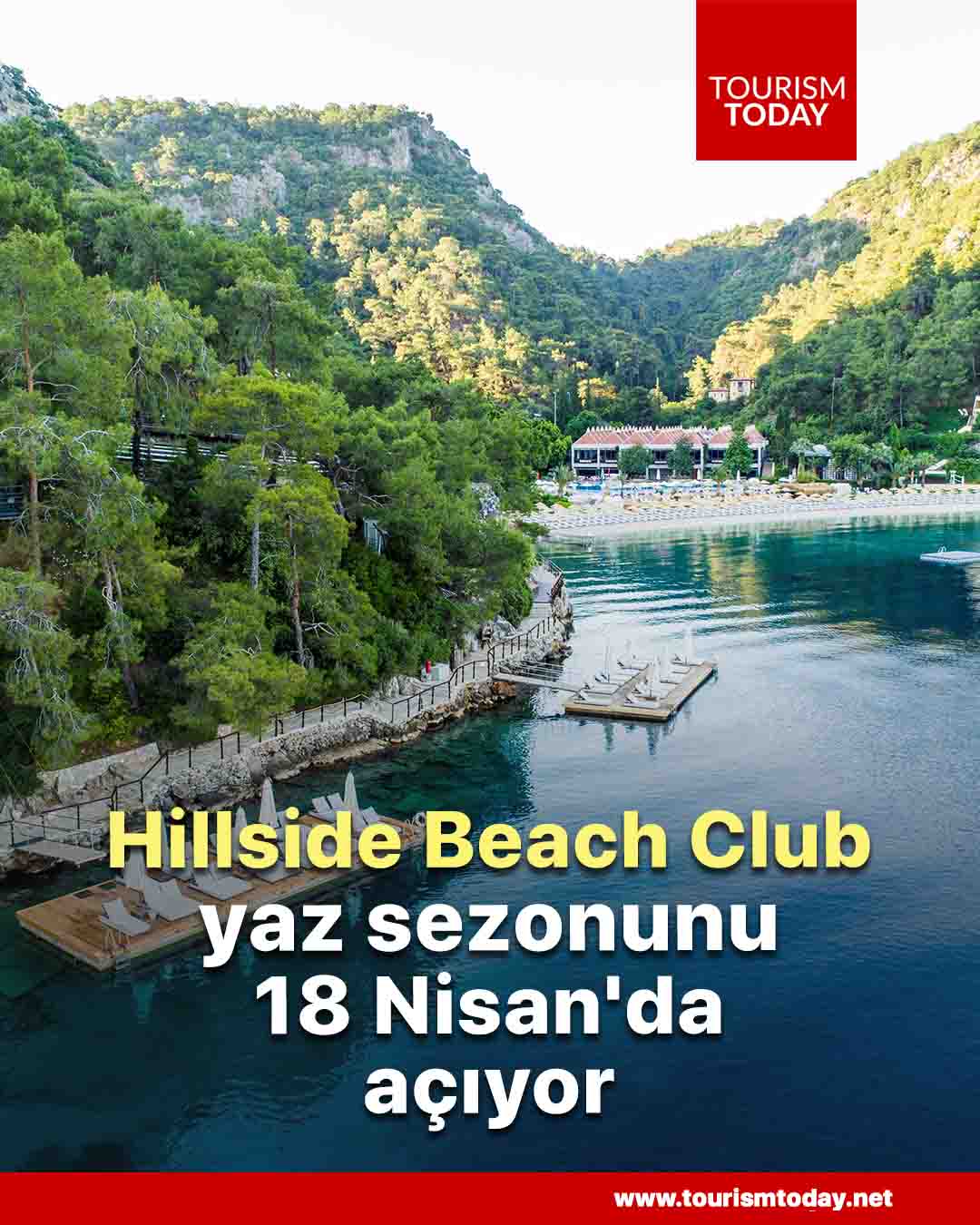 Hillside Beach Club, yaz sezonunu 18 Nisan'da açıyor