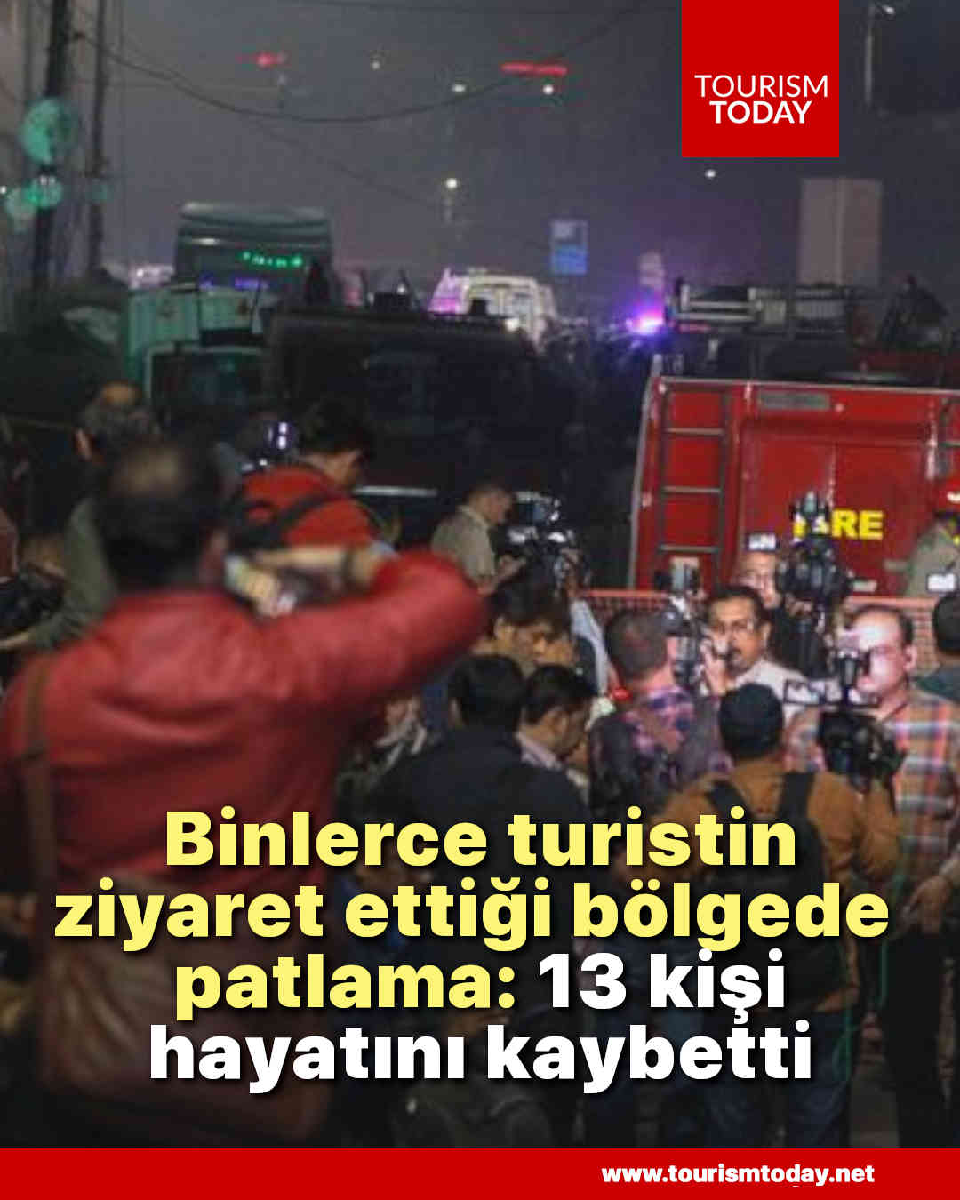 Binlerce turistin ziyaret ettiği bölgede şiddetli patlama: 13 kişi hayatını kaybetti 