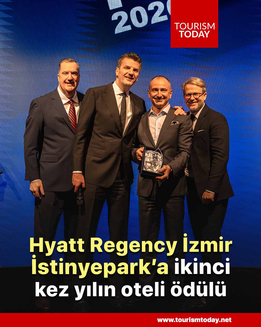 Hyatt Regency İzmir İstinyepark’a ikinci kez yılın oteli ödülü