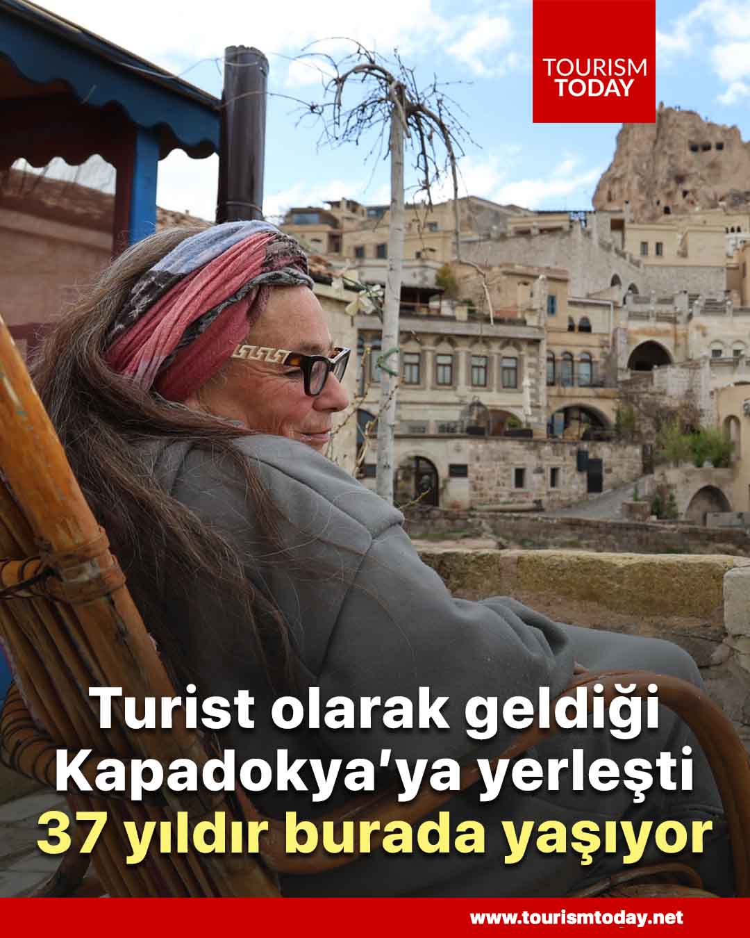 Turist olarak geldiği Kapadokya’ya yerleşti: 37 yıldır burada yaşıyor