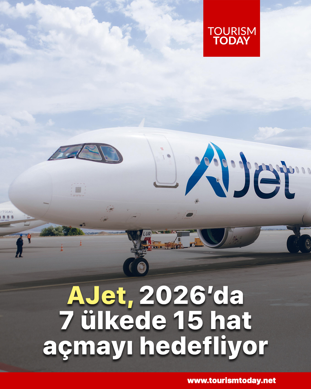 AJet, 2026’da 7 ülkede 15 hat açmayı hedefliyor