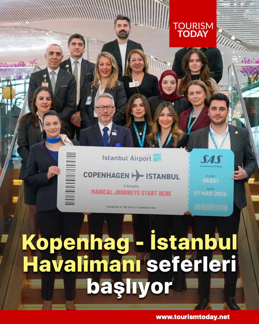 Kopenhag - İstanbul Havalimanı seferleri başlıyor