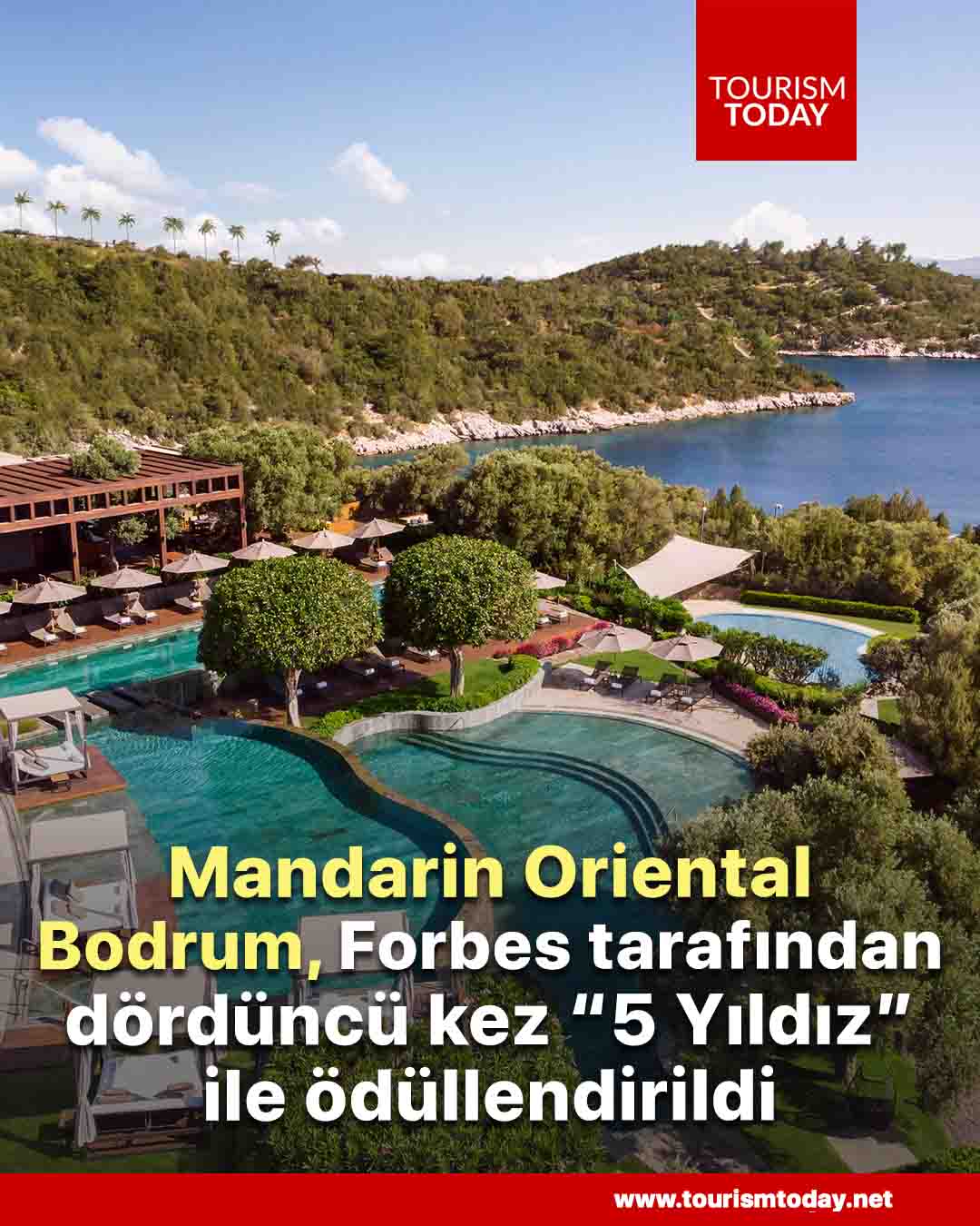 Mandarin Oriental, Bodrum, Forbes tarafından dört kez “5 Yıldız” ile ödüllendirildi
