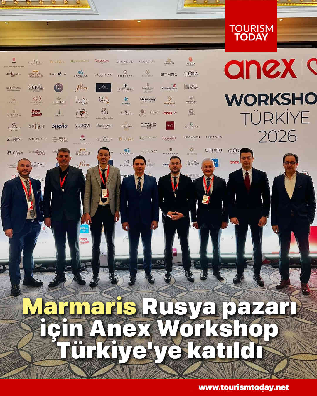 Marmaris, Rusya pazarı için Anex Workshop Türkiye katıldı