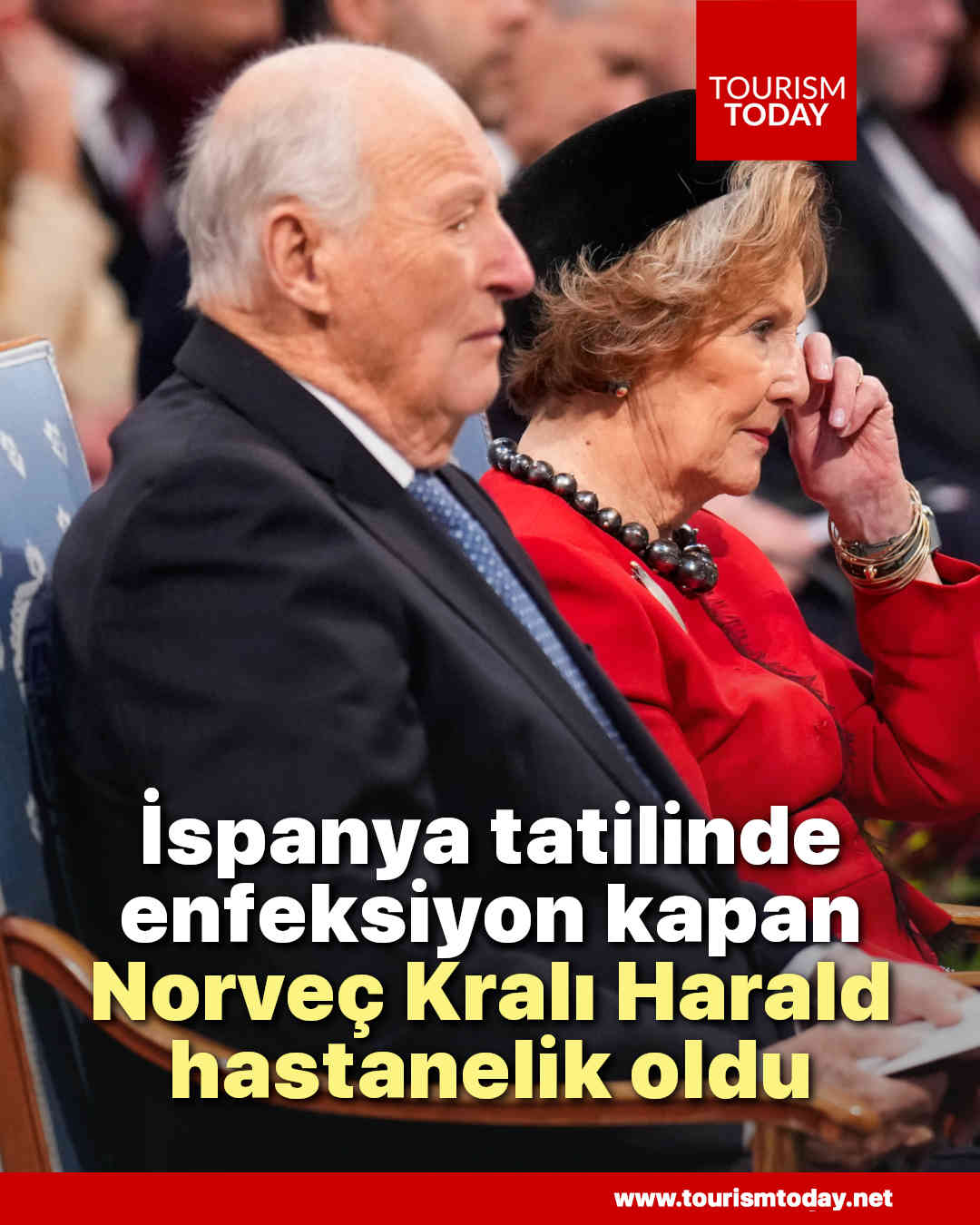 İspanya tatilinde enfeksiyon kapan Norveç Kralı Harald, hastanelik oldu