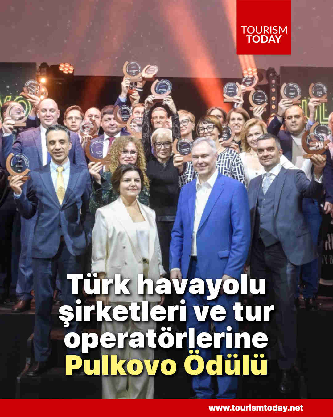 Türk havayolu şirketleri ve tur operatörlerine Pulkovo Ödülü