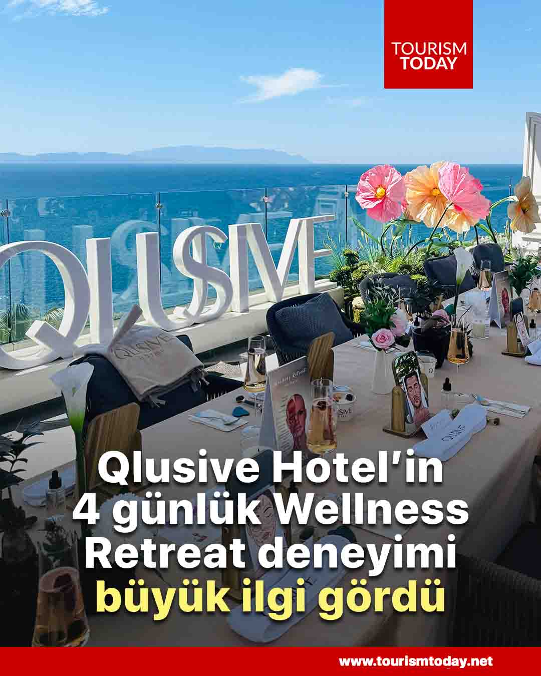 Qlusive Hotel’in 4 günlük Wellness Retreat deneyimi büyük ilgi gördü
