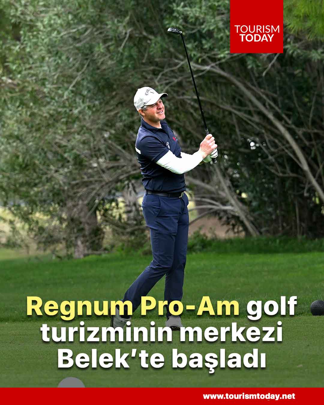 Regnum Pro-Am golf turizminin merkezi Belek’te başladı