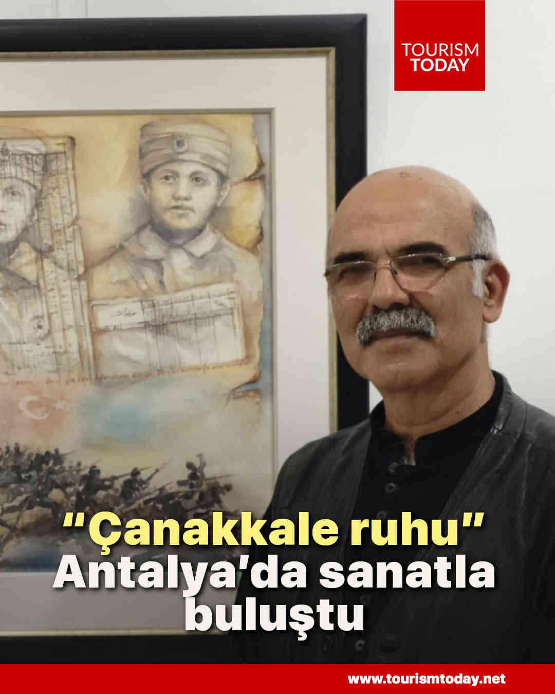 “Çanakkale ruhu” Antalya’da sanatla buluştu