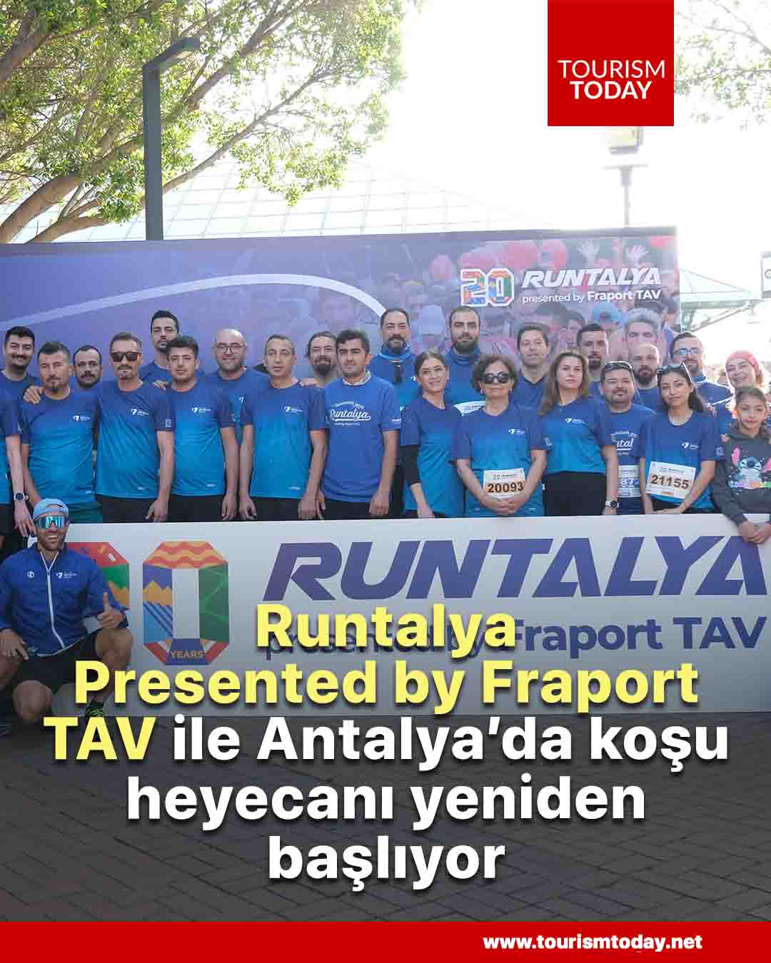 Runtalya Presented by Fraport TAV ile Antalya’da koşu heyecanı yeniden başlıyor