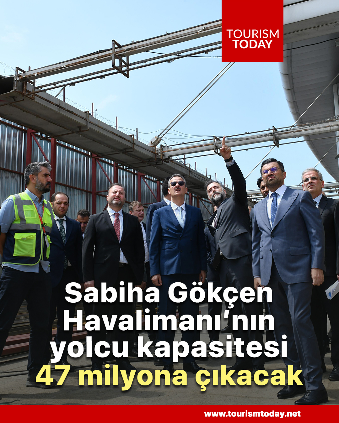 Sabiha Gökçen Havalimanı'nın yolcu kapasitesi 47 milyona çıkacak