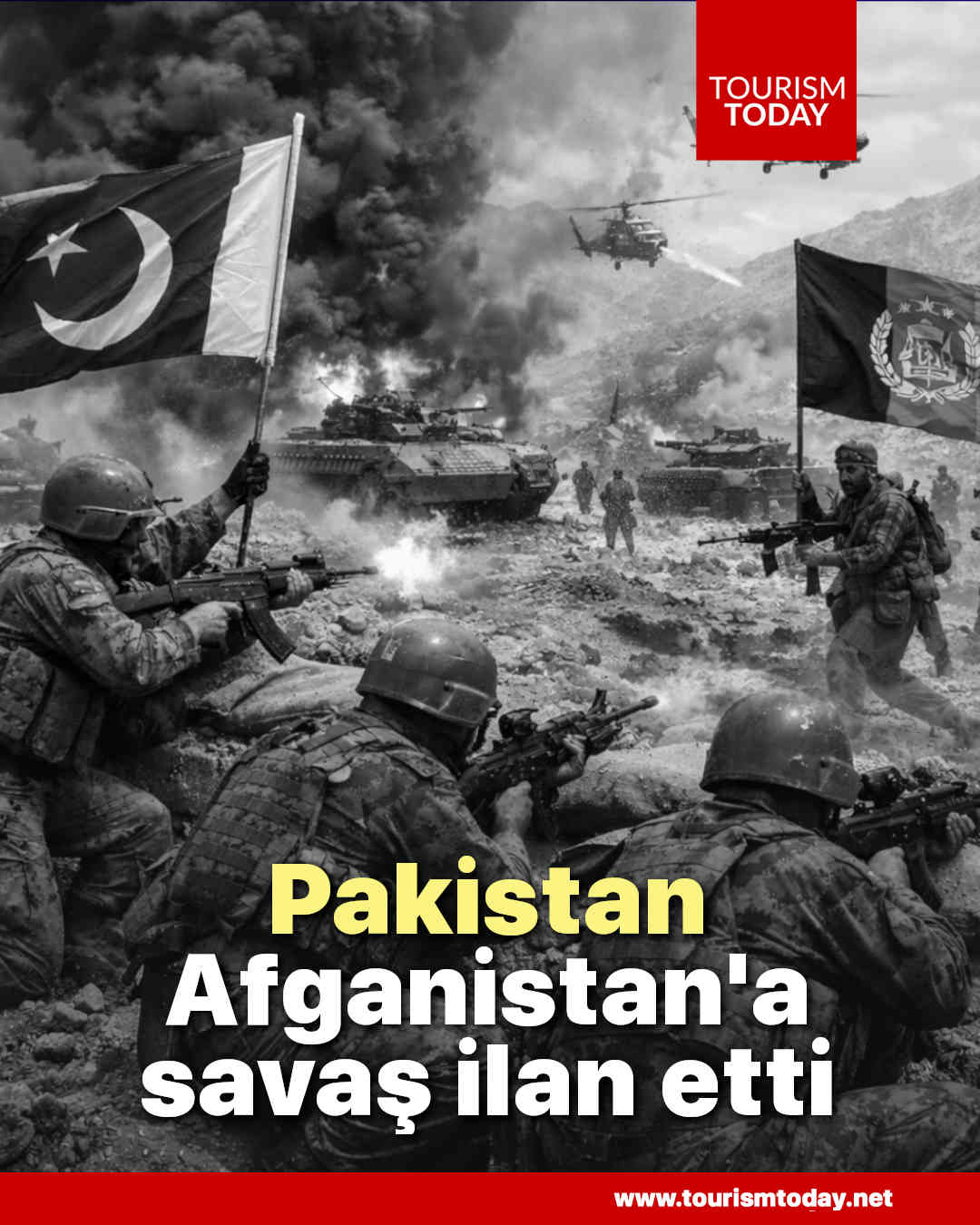 Pakistan, Afganistan'a savaş ilan etti