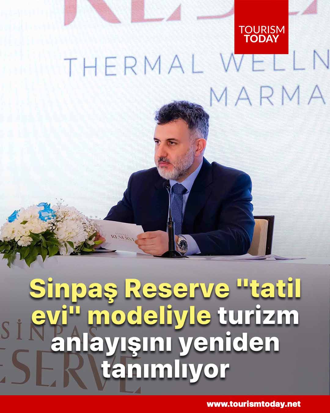 Sinpaş Reserve "tatil evi" modeliyle turizm anlayışını yeniden tanımlıyor