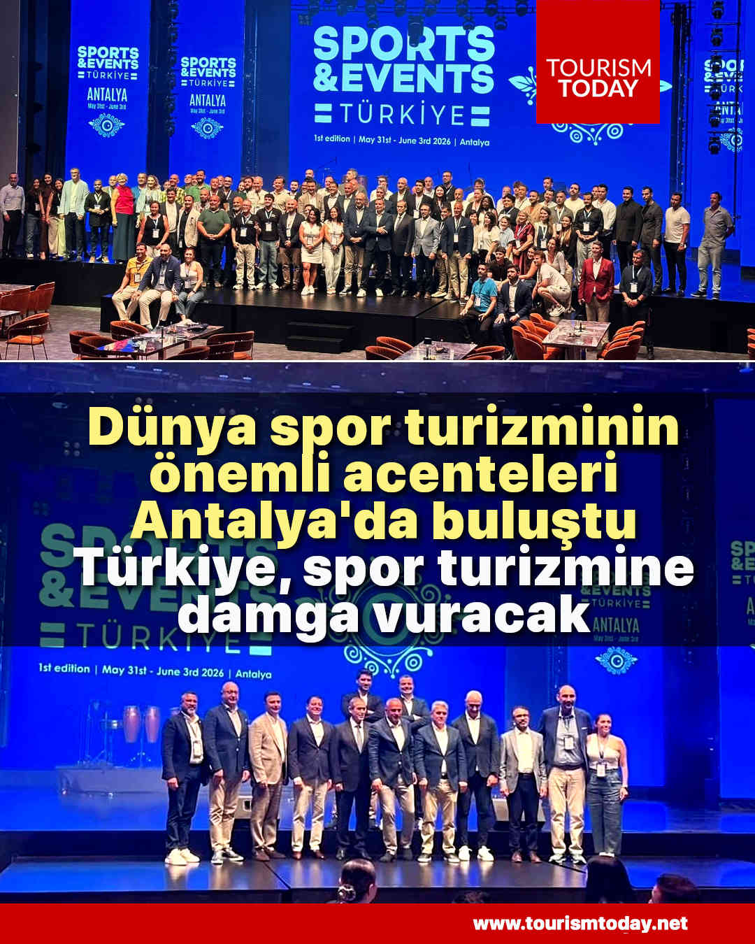 Dünya spor turizminin önemli acenteleri Antalya'da buluştu: Türkiye, spor turizmine damga vuracak