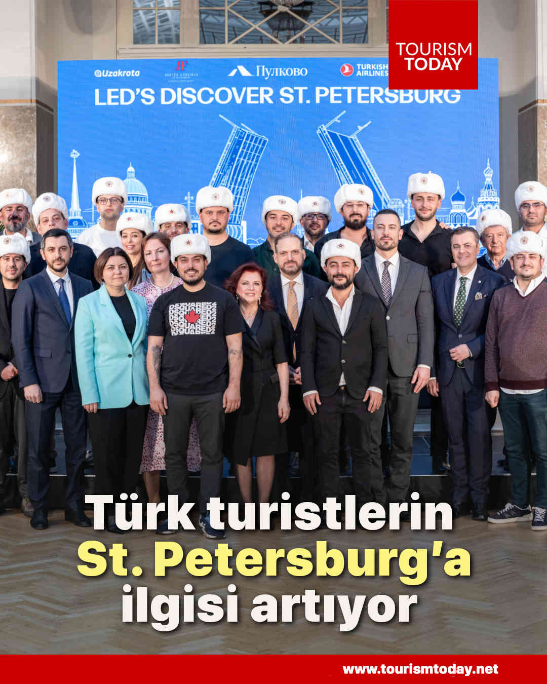 Türk turistlerin St. Petersburg’a ilgisi artıyor 