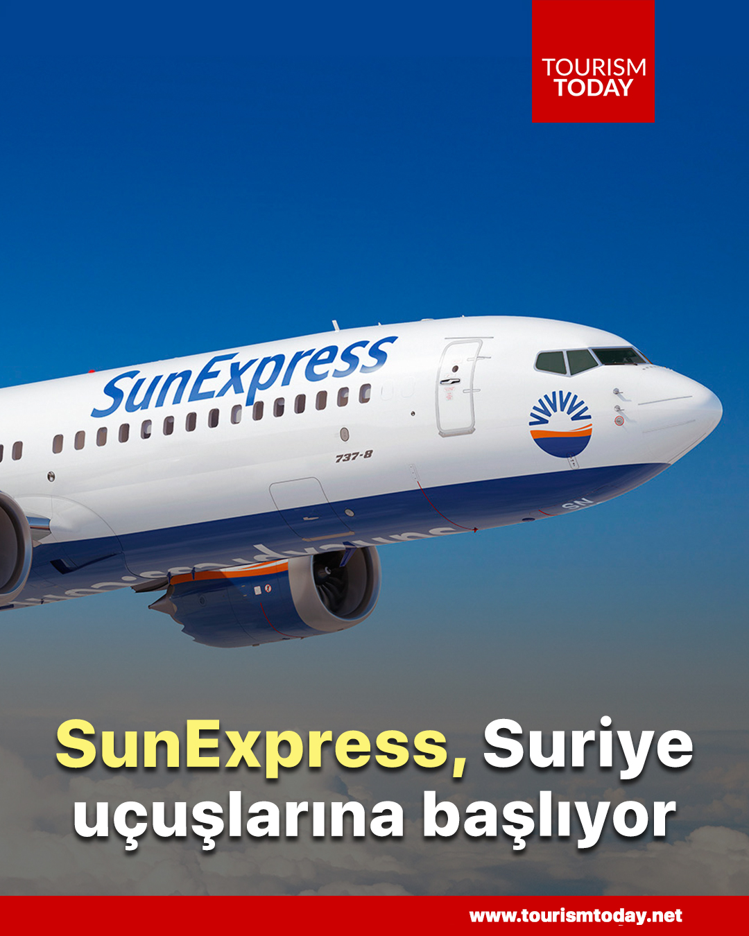 SunExpress, Suriye uçuşlarına başlıyor