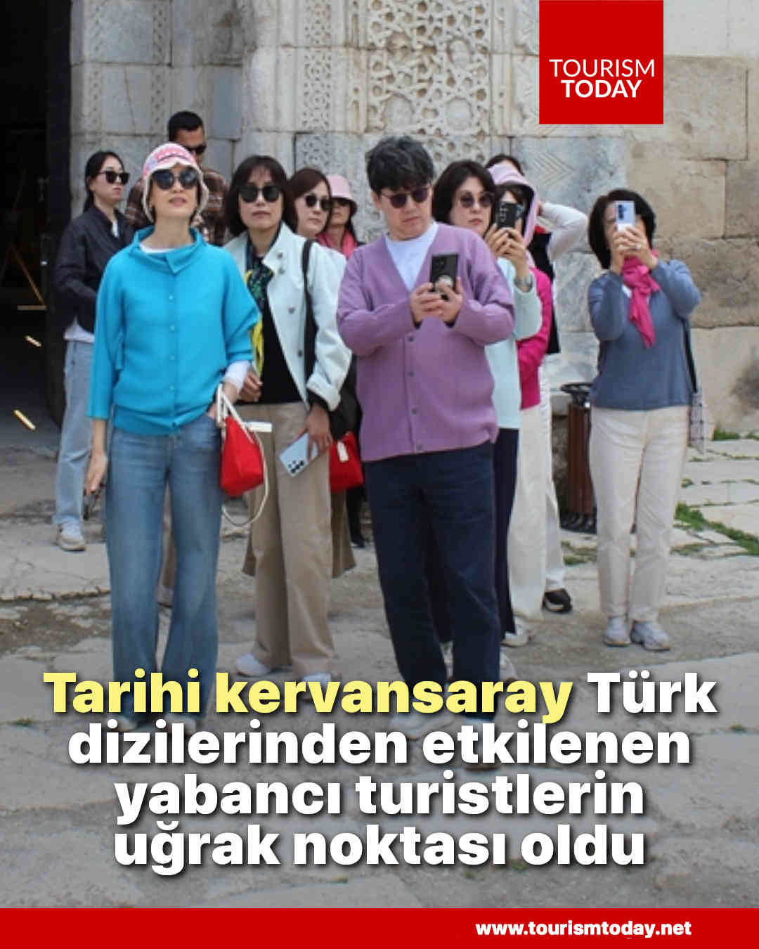 Tarihi kervansaray, Türk dizilerinden etkilenen yabancı turistlerin uğrak noktası oldu