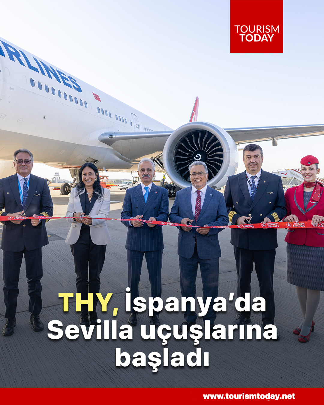 THY, İspanya’da Sevilla uçuşlarına başladı