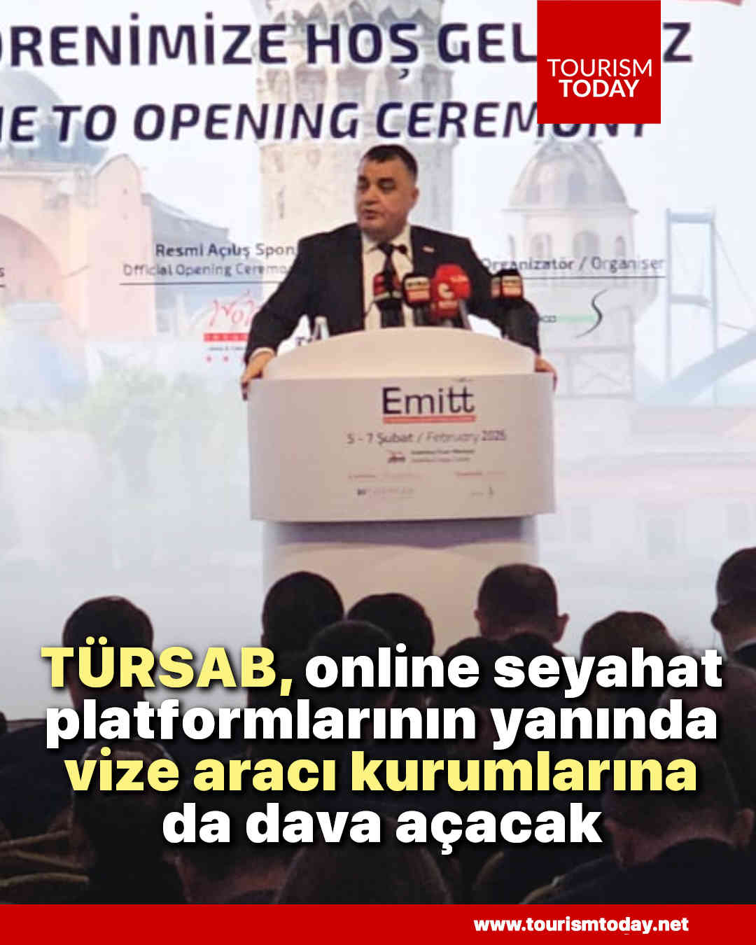TÜRSAB, online seyahat platformlarının yanında vize aracı kurumlarına da dava açacak