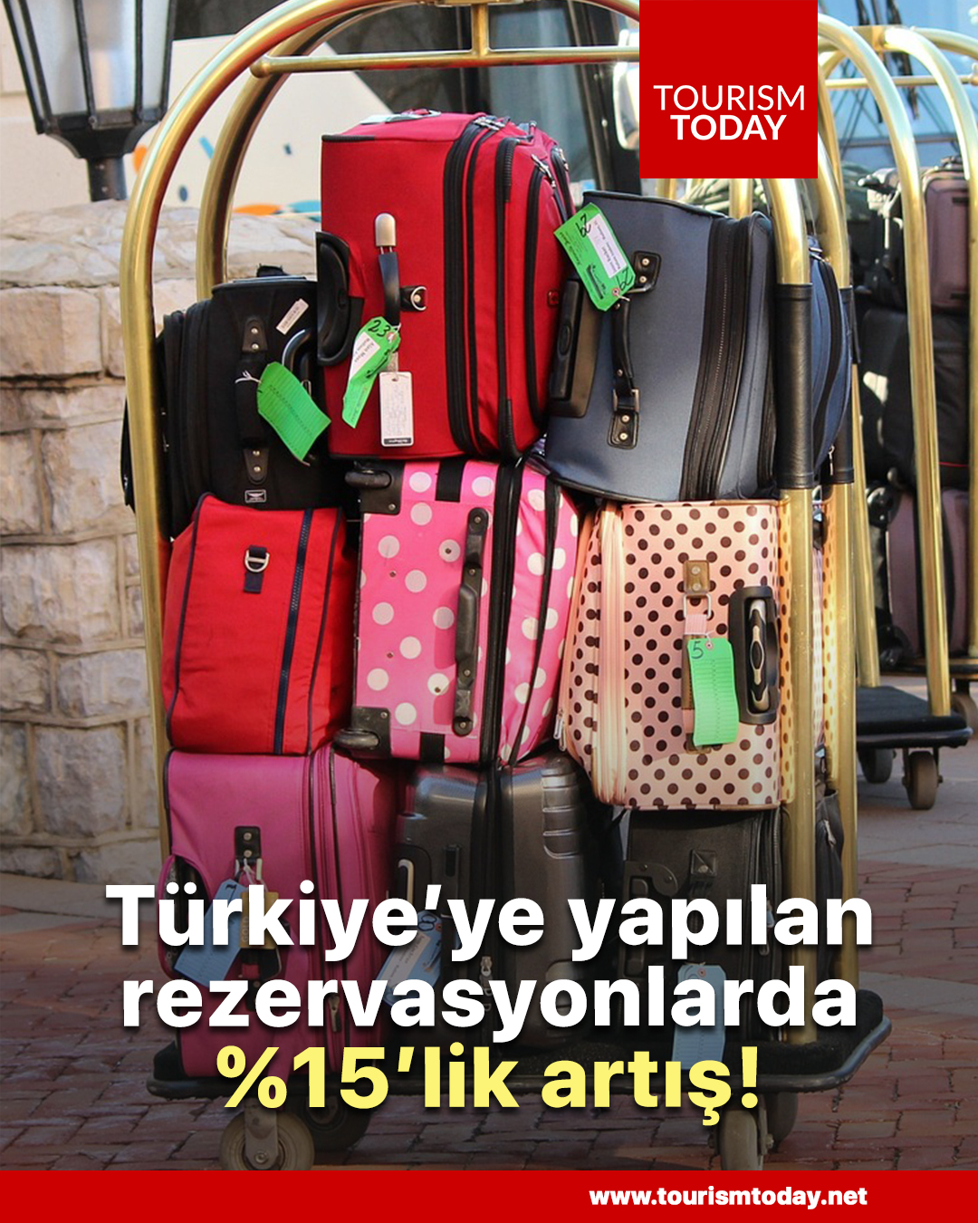Türkiye’ye yapılan rezervasyonlarda %15’lik artış!