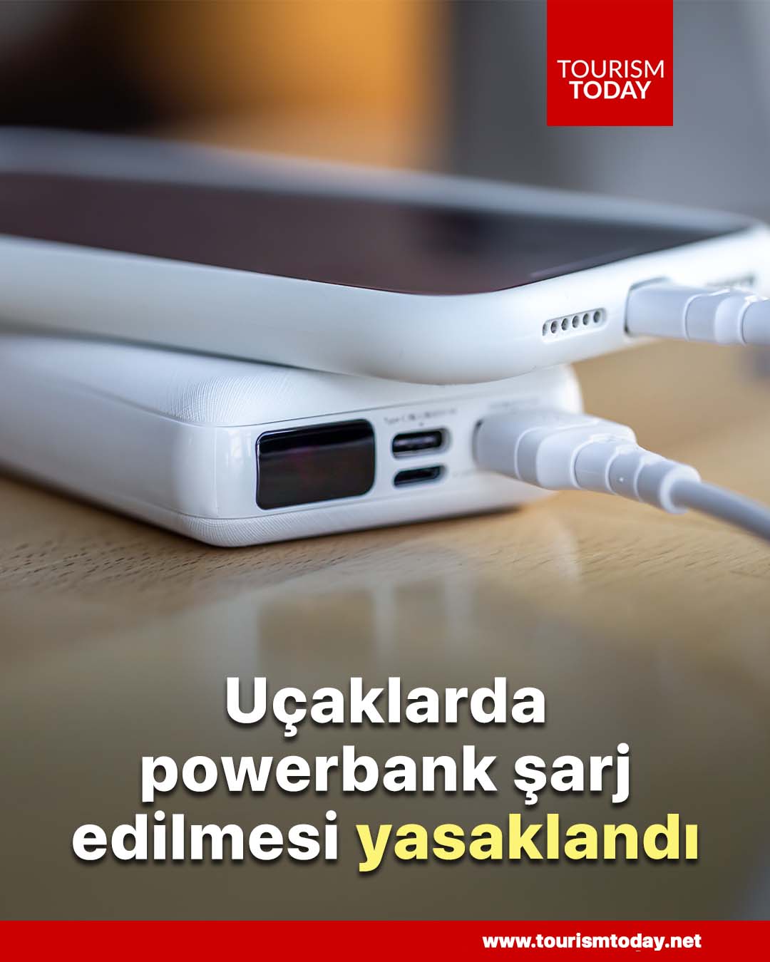 Uçaklarda powerbank şarj edilmesi yasaklandı