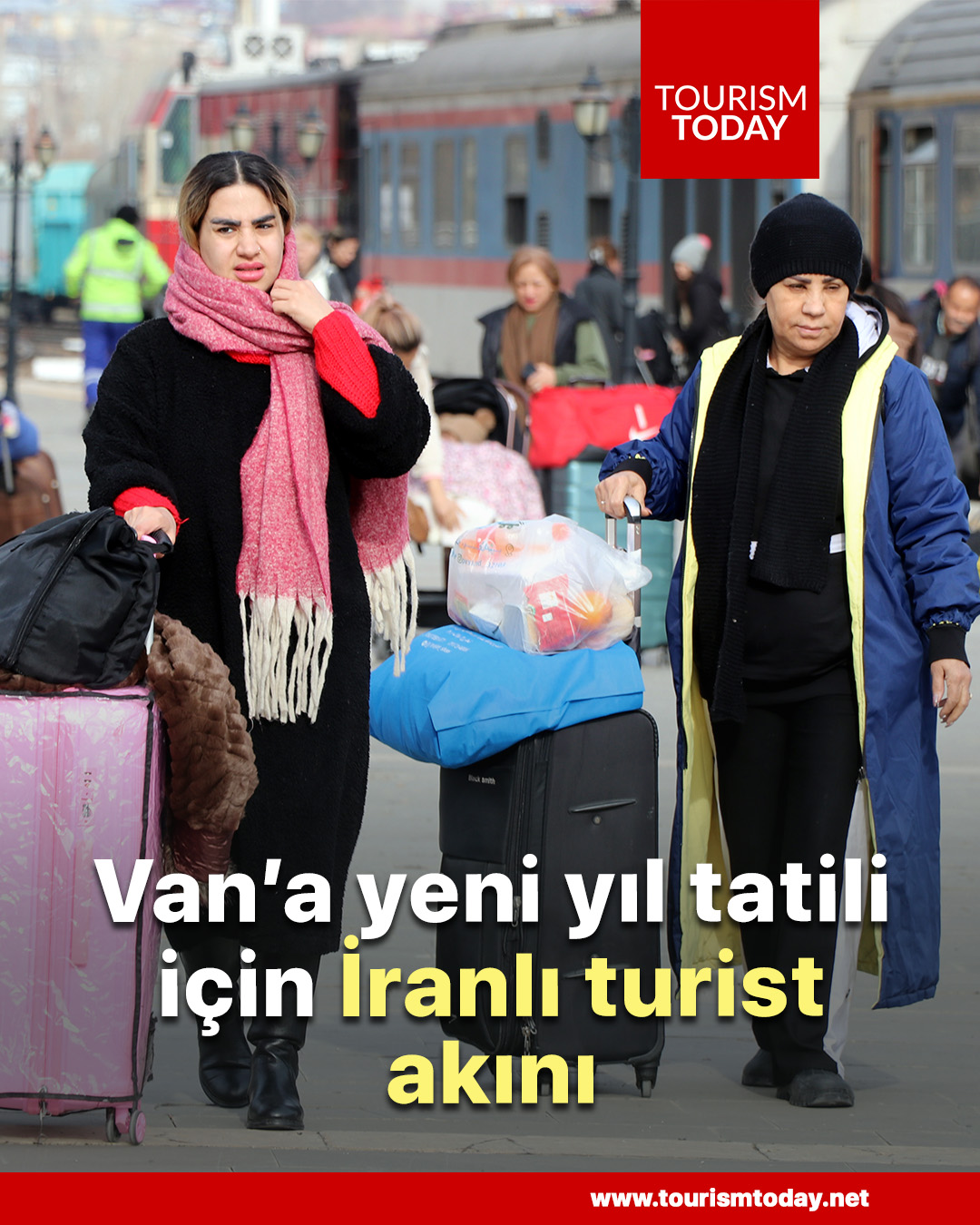 Van’a yeni yıl tatili için İranlı turist akını