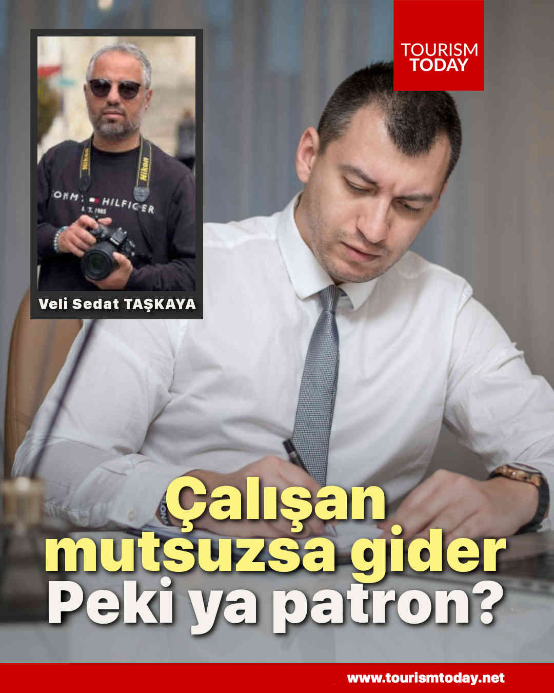 Çalışan mutsuzsa gider, peki ya patron?