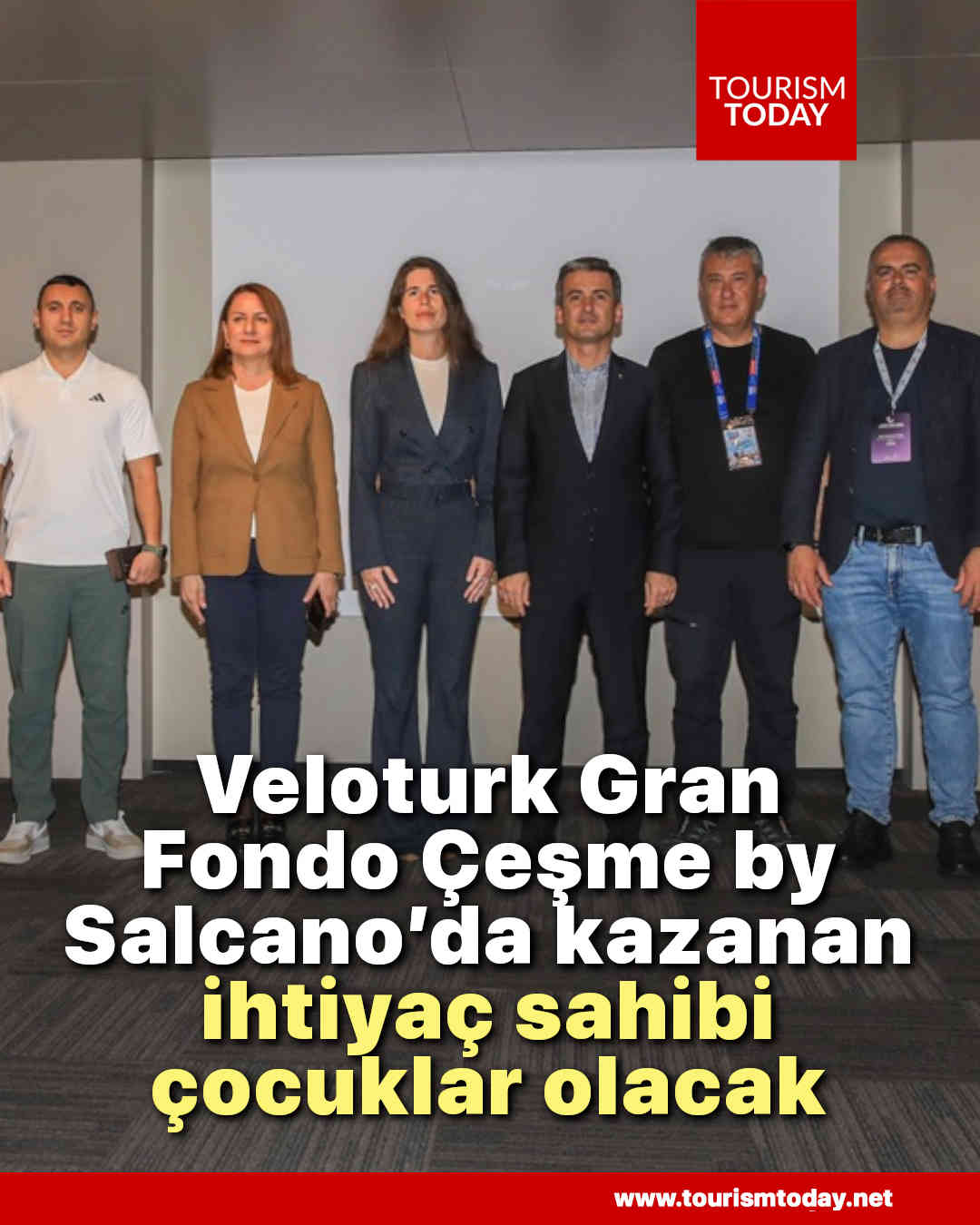 Veloturk Gran Fondo Çeşme by Salcano’nun kayıt ücretleri ile çocuklara bisiklet hediye edecekler