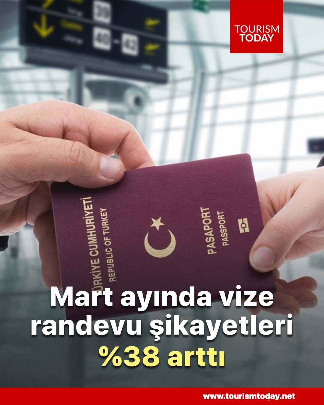 Mart ayında vize randevu şikayetleri %38 arttı