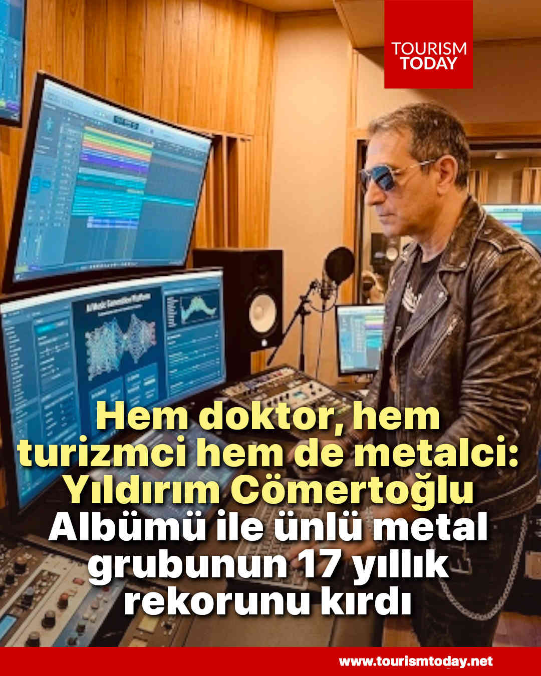 Hem doktor, hem turizmci hem de metalci: Yıldırım Cömertoğlu