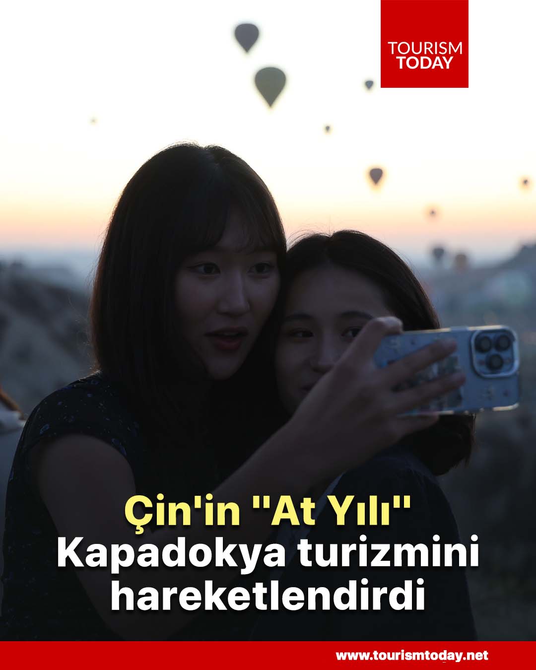 Çin'in "At Yılı" Kapadokya turizmini hareketlendirdi